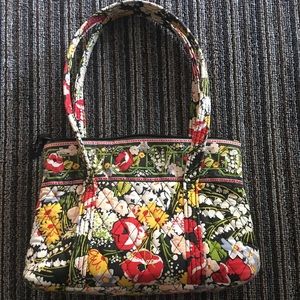 Vera Bradley tote red floral